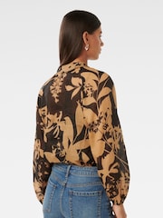 Forever New Brown Estelle Raglan Blouse - Image 4 of 5