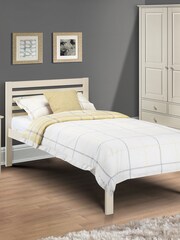 Julian Bowen White Slocum Bed - Image 1 of 2