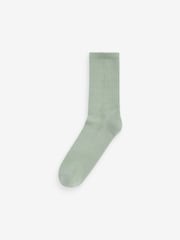Pastel Cushion Sole Ribbed Sport Ankle Socks 3 Pack With Arch Support - Image 4 of 4