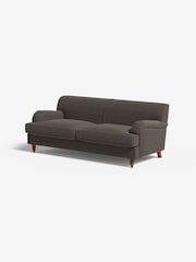 MADE.COM Basket Weave Mocha Orson 3 Seater Sofa - Image 1 of 3