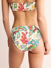 Boden Cream Milos Smocked Bikini Bottoms - Image 4 of 7