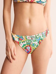 Boden Cream Milos Smocked Bikini Bottoms - Image 5 of 7
