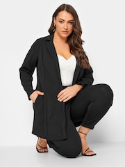 Yours Curve Black Limited Blazer - Image 1 of 6