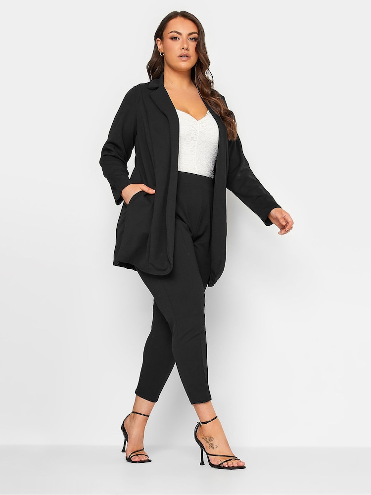 Yours Curve Black Limited Blazer - Image 2 of 6