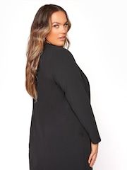 Yours Curve Black Limited Blazer - Image 4 of 6