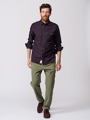 Aubin Stubton Moleskin Overshirt - Image 1 of 6