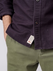 Aubin Stubton Moleskin Overshirt - Image 3 of 6