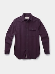 Aubin Stubton Moleskin Overshirt - Image 4 of 6