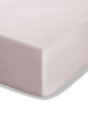 Catherine Lansfield Blush Pink Percale Fitted Sheet - Image 2 of 2