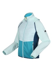 Regatta Blue Womens Waterproof Steren II Hybrid Jacket - Image 10 of 10