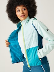 Regatta Blue Womens Waterproof Steren II Hybrid Jacket - Image 5 of 10