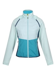 Regatta Blue Womens Waterproof Steren II Hybrid Jacket - Image 8 of 10