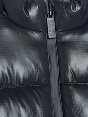 River Island Black Boys Heavyweight Puffer Coat - Image 3 of 4