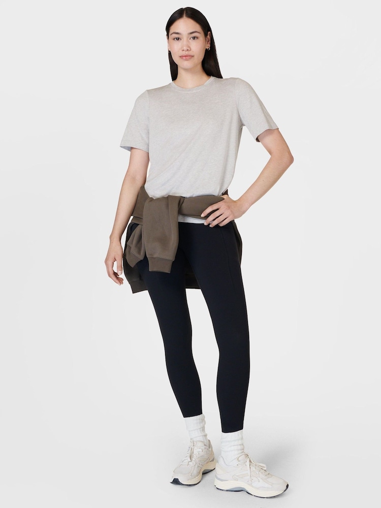 Sweaty Betty Grey Essential Crew Neck T-Shirt - Image 1 of 5