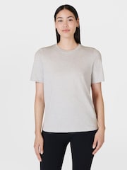 Sweaty Betty Grey Essential Crew Neck T-Shirt - Image 4 of 5