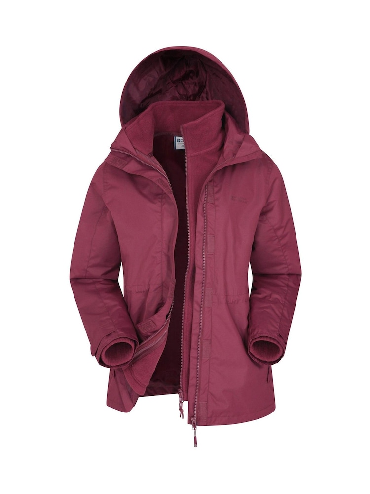 Chaqueta impermeable con diseño 3 en 1 para mujer Fell de Mountain Warehouse - Imagen 1 de 6 Chaqueta impermeable con diseño 3 en 1 para mujer Fell de Mountain Warehouse - Imagen 1 de 6