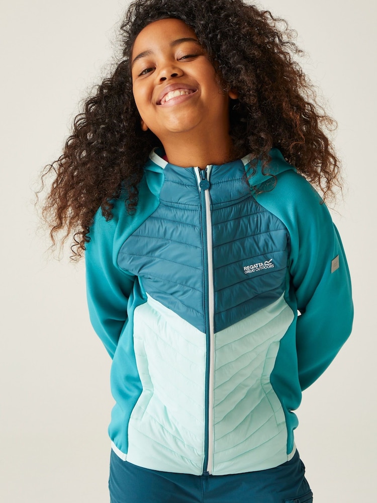Regatta Blue Kielder Hybrid VIII Stretch Hooded Jacket - Image 1 of 7
