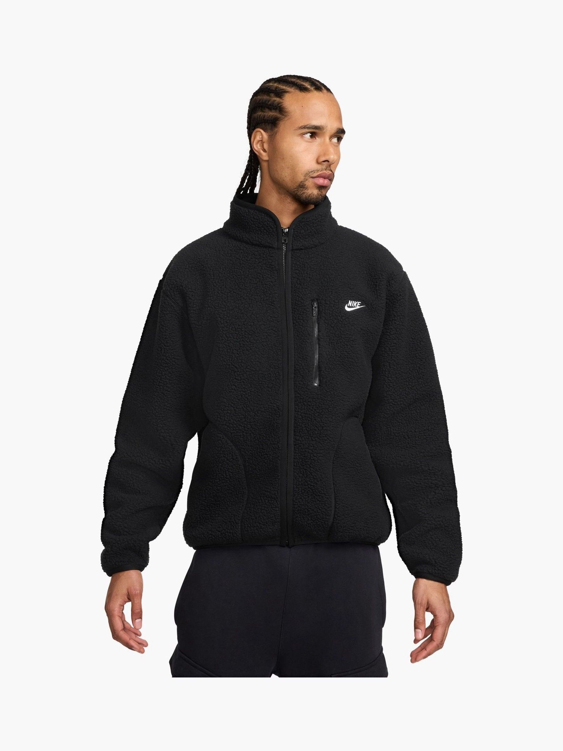 nike winter fleece jacket