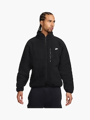 Nike Black Club Winterized Sherpa Fleece Jacket - Image 1 of 3