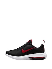 Nike Black/Red Youth Air Zoom Arcadia 2 Running Trainers - Image 2 of 4