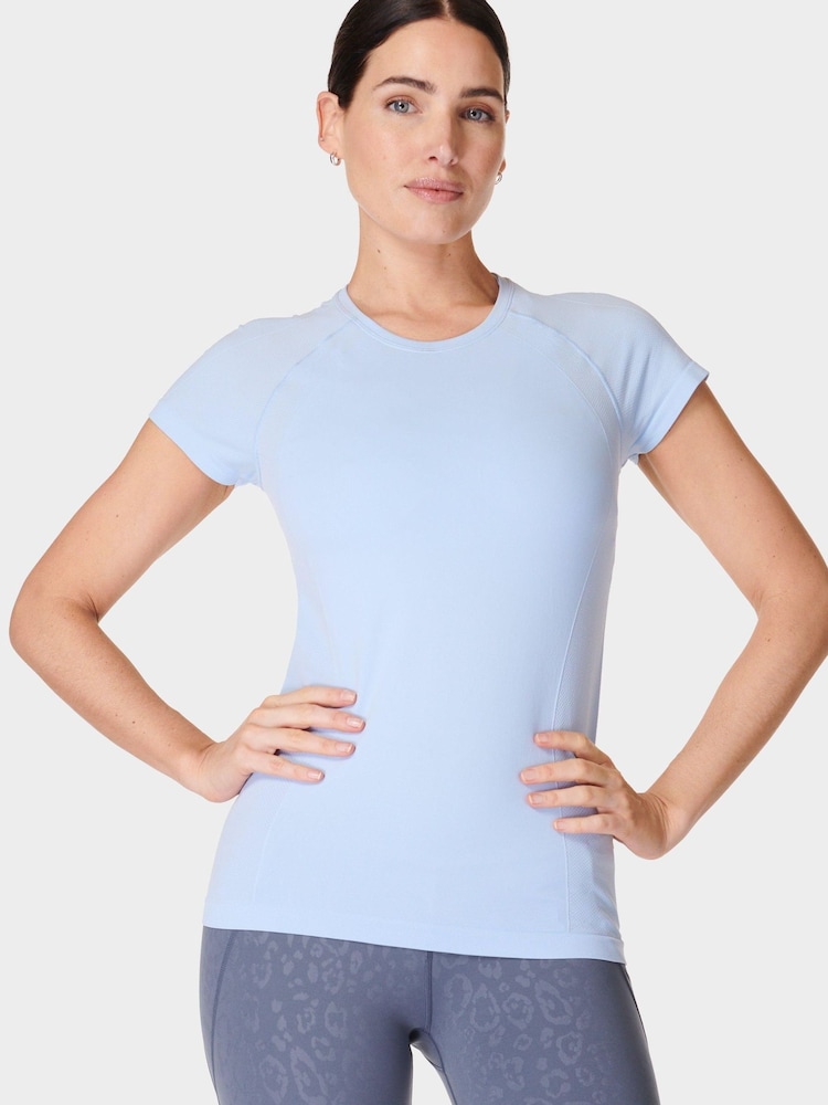 Sweaty Betty Athlete Nahtloses Workout-T-Shirt - Bild 1 von 7