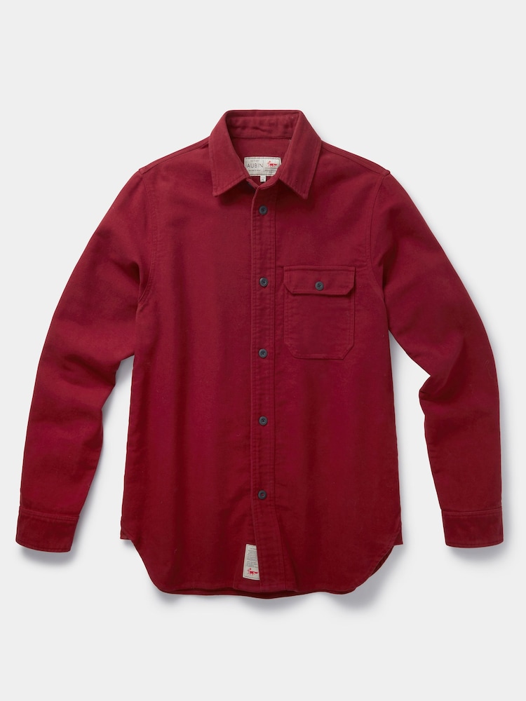 Aubin Stubton Moleskin Overshirt - Image 7 of 7