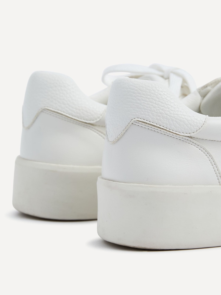Linzi White Romie Two-Tone Lace-Up Trainers - Image 5 of 5
