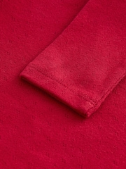 Red 100% Cotton Pointelle Top (3mths-7yrs) - Image 6 of 6