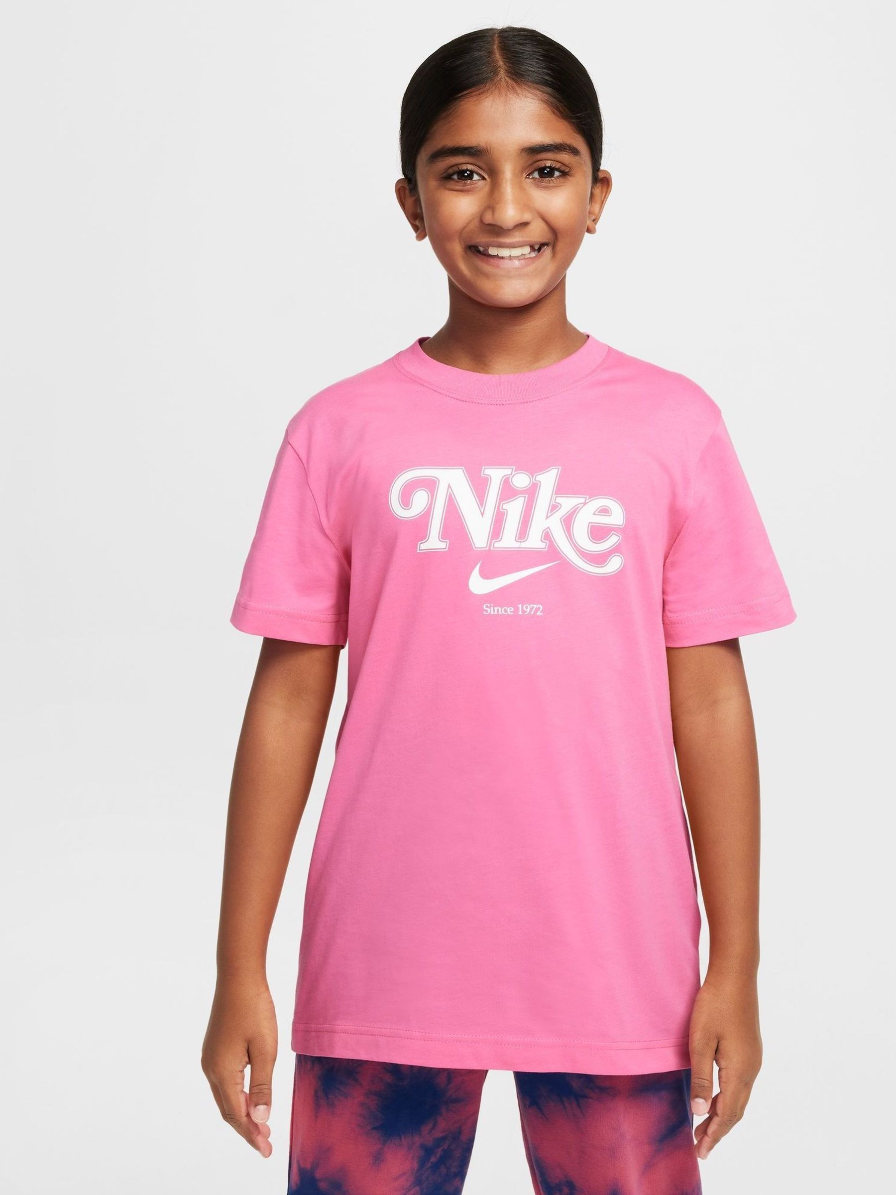 Buy Nike Pink Pop Trend Oversized T-Shirt from the Next UK online shop