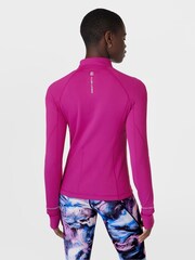 Sweaty Betty Pro Run Sweat-Top mit kurzem Reißverschluss - Bild 3 von 8