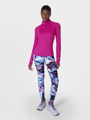 Sweaty Betty Pro Run Sweat-Top mit kurzem Reißverschluss - Bild 4 von 8