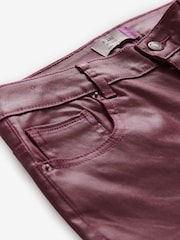 Wine Coated Flared Jeans - Image 4 of 4
