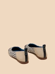 White Stuff Natural Loral Leather Ballet Pumps - Image 3 of 4