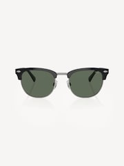 Polo Ralph Lauren Black Round Sunglasses - Image 2 of 5