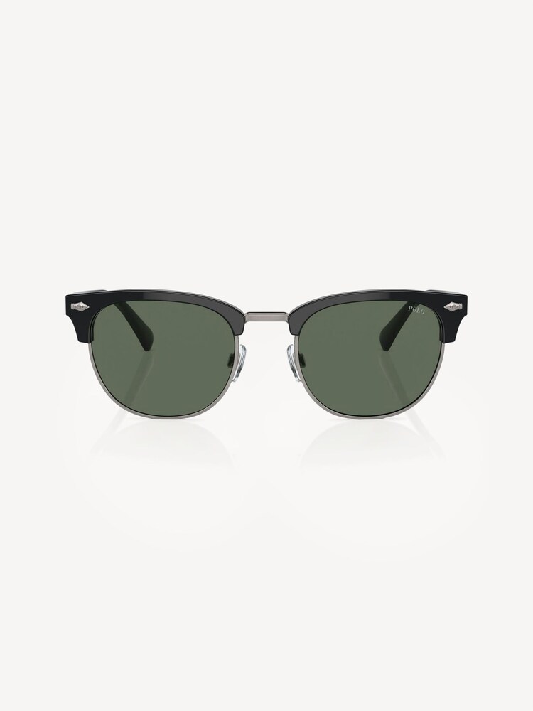 Polo Ralph Lauren Black Round Sunglasses - Image 2 of 5