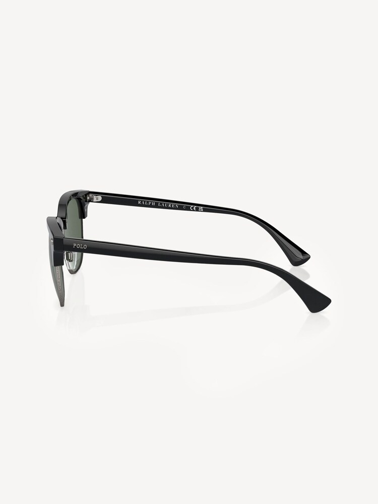 Polo Ralph Lauren Black Round Sunglasses - Image 5 of 5