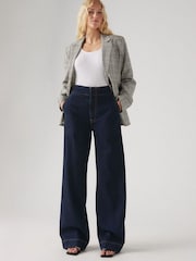 Levi's® Slick Streets Ribcage Wide Leg Tailor 100% Cotton Jeans - Image 4 of 8