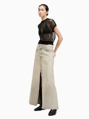AllSaints Black Giana Tank - Image 5 of 8