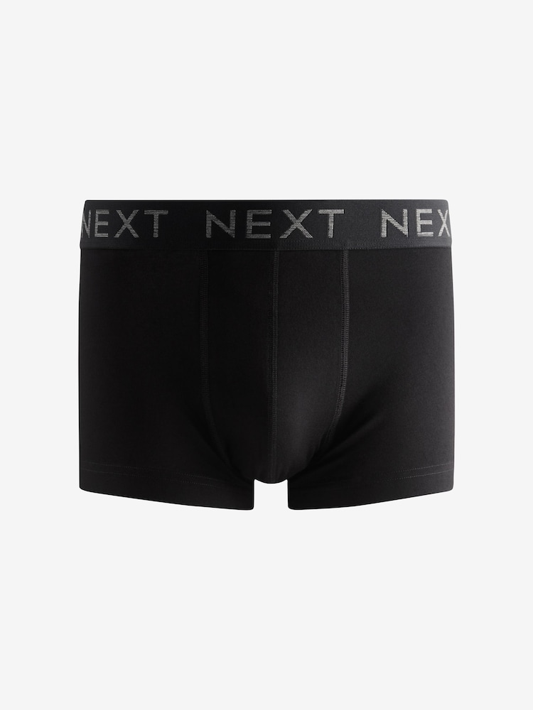 Black 15 Pack Hipster Boxers - Image 2 of 4 Black 15 Pack Hipster Boxers - Image 2 of 4