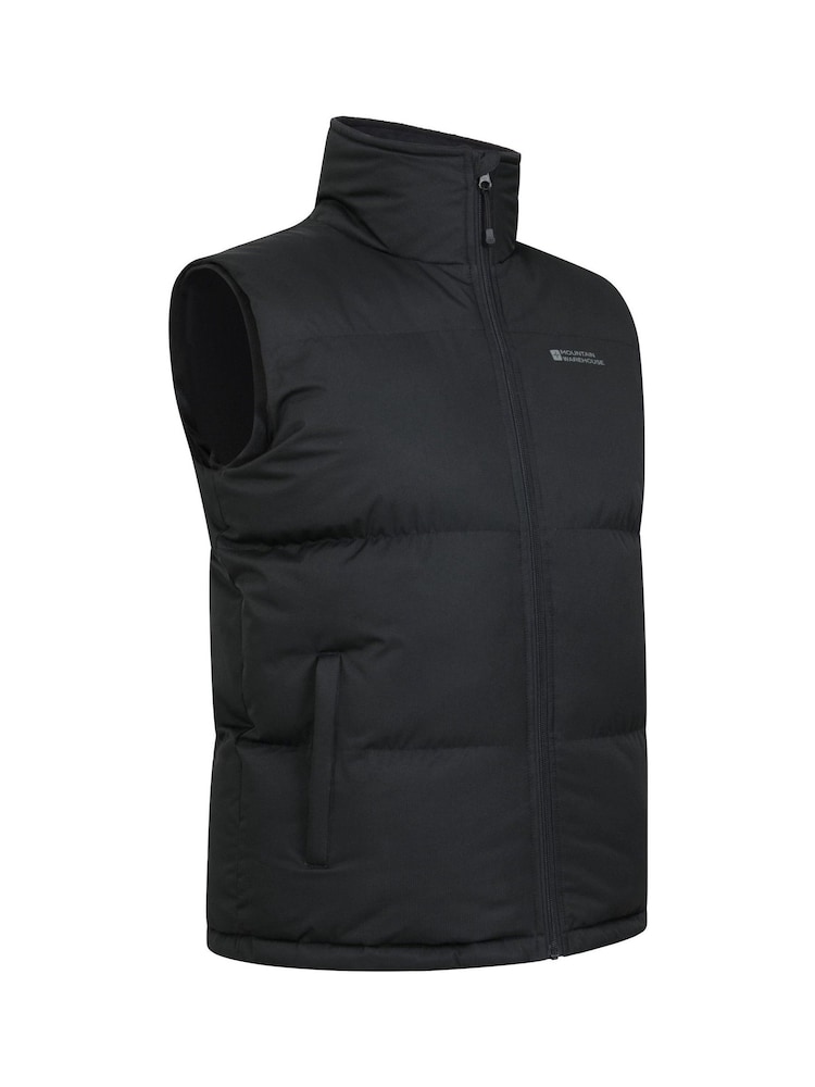Mountain Warehouse Black Mens Rock Padded Gilet - Image 2 of 5