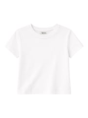 Ro&Zo White Cotton Jersey Baby T-Shirt - Image 5 of 5