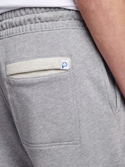 Penfield Grey Mens Original Logo Sweat Shorts - Image 5 of 9