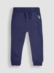 JoJo Maman Bébé Green Puffin Applique Sweatshirt & Jogger Set - Image 6 of 8