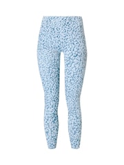 Sweaty Betty Blue Snow Leopard Print 7/8 Length Super Soft Yoga Leggings - Image 8 of 8