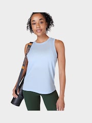 Sweaty Betty Breeze Blue Soft Flow Studio Tank - Image 1 of 8