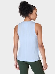 Sweaty Betty Breeze Blue Soft Flow Studio Tank - Image 2 of 8