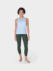 Sweaty Betty Breeze Blue Soft Flow Studio Tank - Image 4 of 8
