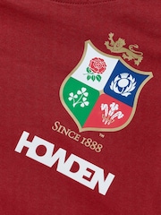 Canterbury Red British & Irish Lions Rugby Cotton Jersey T-Shirt - Image 7 of 9