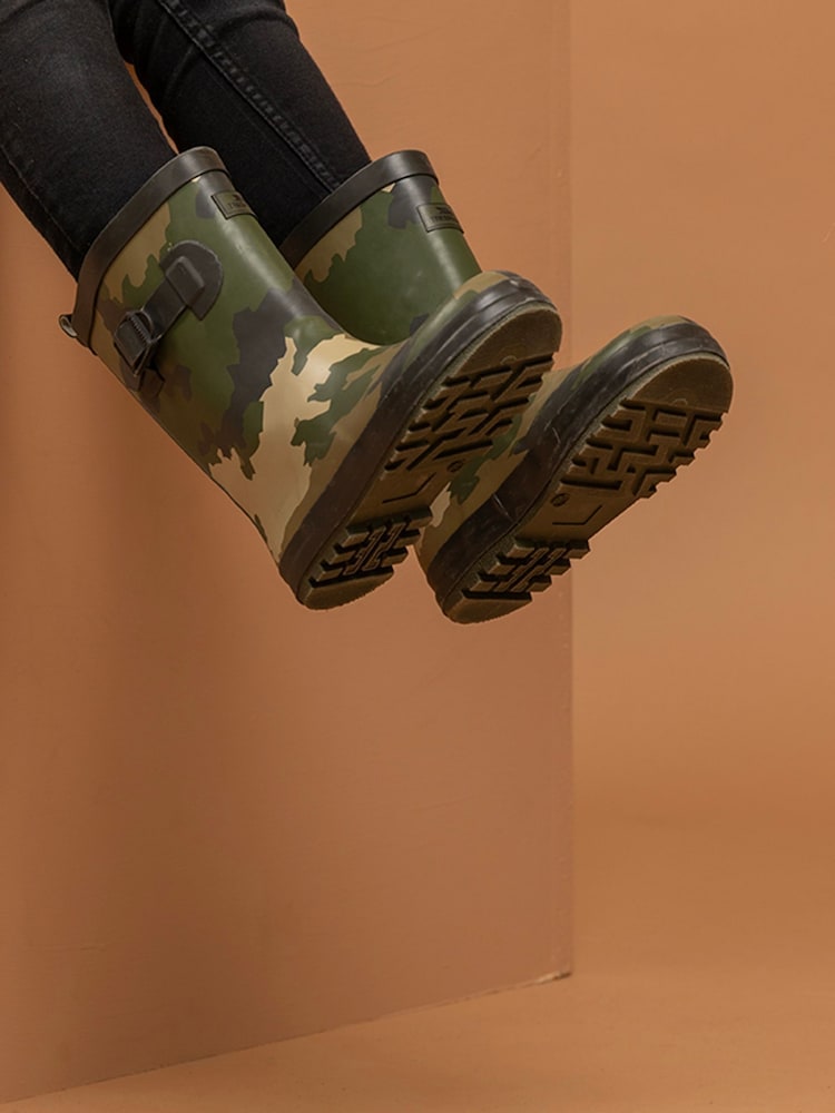 Trespass Kids Green Puddle Wellies - Image 1 of 2