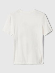 Gap White Marvel Spider-Man Graphic Short Sleeve Crew Neck T-Shirt (4-13yrs) - Image 2 of 2